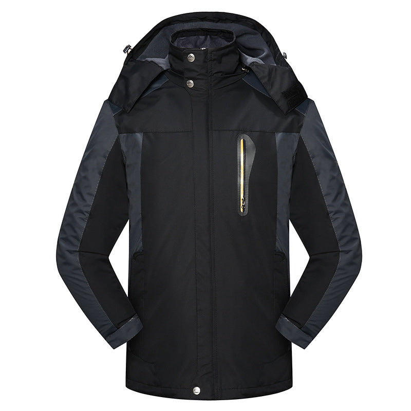 🌧️ Built for Rough Weather | Men's Waterproof & Windproof Hiking Jacket