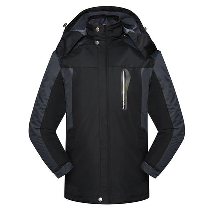 🌧️ Built for Rough Weather | Men's Waterproof & Windproof Hiking Jacket