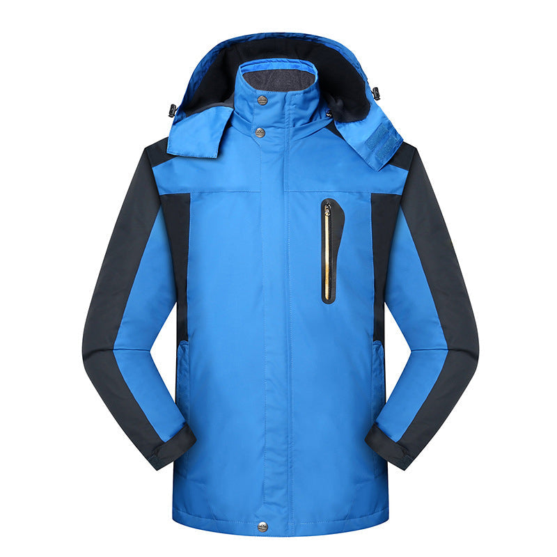 🌧️ Built for Rough Weather | Men's Waterproof & Windproof Hiking Jacket