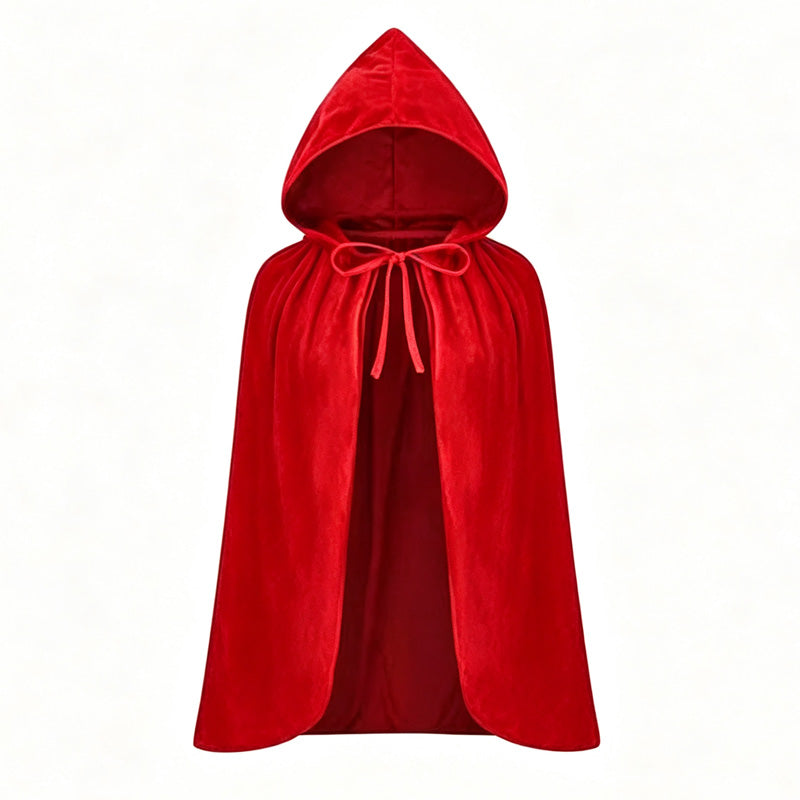 Dramatic Hooded Lace Cape