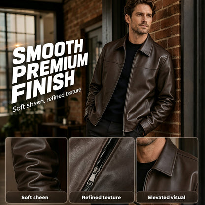 Refined Urban Leather Jacket