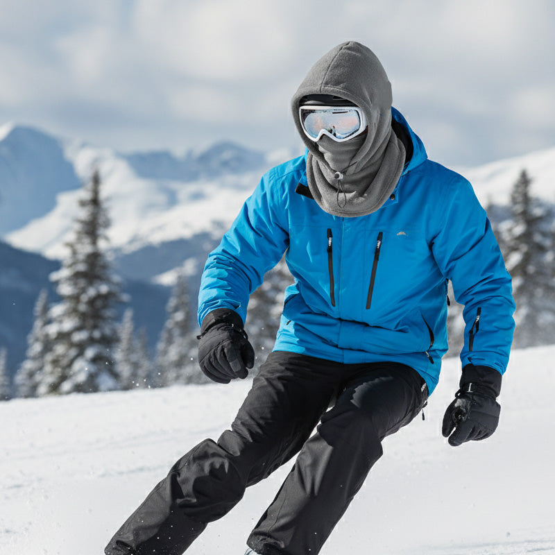 Thermal Balaclava Face Mask with Drawstring