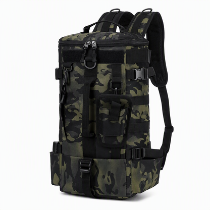 ⌛Limited-Time Offer-Men's Outdoor Fishing Backpack Large Capacity Multi-functional Travel Bag with Rod Holder Lure Tackle Bag