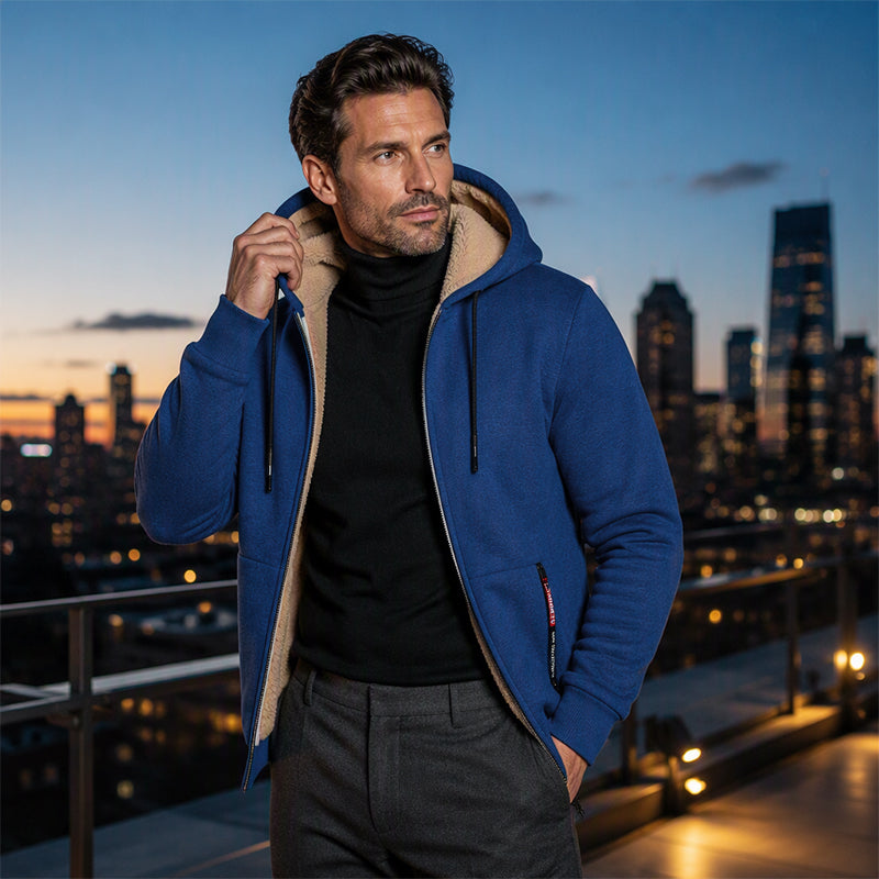 ❄️ Built for Cold Days | Men's Warm Hooded Winter Jacket ⚡ Free Shipping