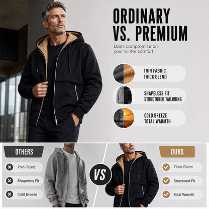 ❄️ Built for Cold Days | Men's Warm Hooded Winter Jacket ⚡ Free Shipping