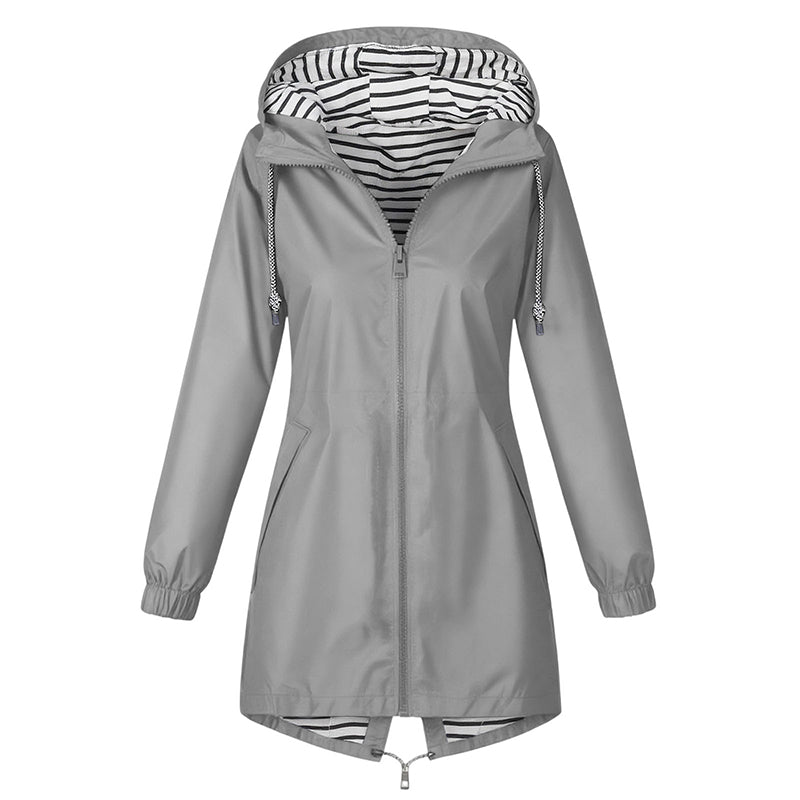 🌧️ Ready When the Weather Turns | Women's Waterproof Hooded Outdoor Jacket