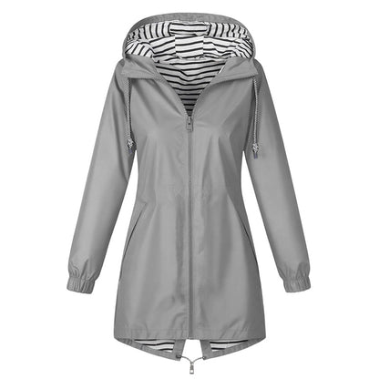 🌧️ Ready When the Weather Turns | Women's Waterproof Hooded Outdoor Jacket