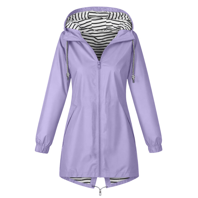 🌧️ Ready When the Weather Turns | Women's Waterproof Hooded Outdoor Jacket