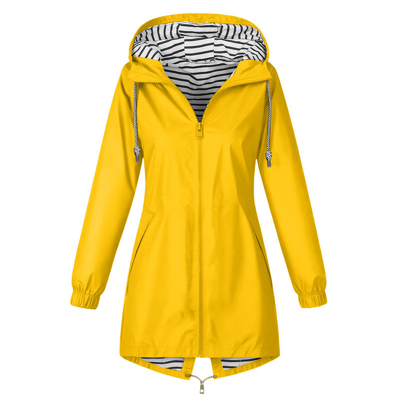 🌧️ Ready When the Weather Turns | Women's Waterproof Hooded Outdoor Jacket