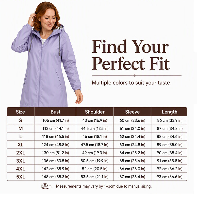 🌧️ Ready When the Weather Turns | Women's Waterproof Hooded Outdoor Jacket