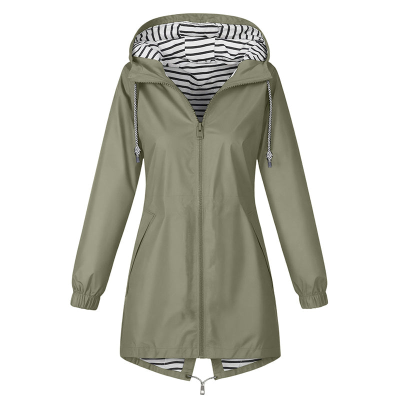 🌧️ Ready When the Weather Turns | Women's Waterproof Hooded Outdoor Jacket