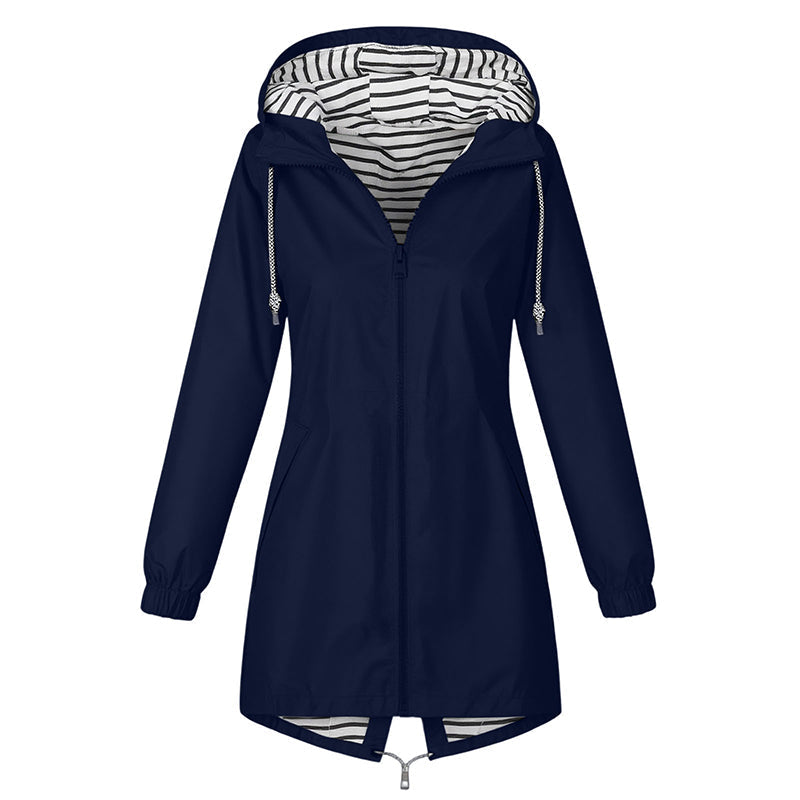 🌧️ Ready When the Weather Turns | Women's Waterproof Hooded Outdoor Jacket