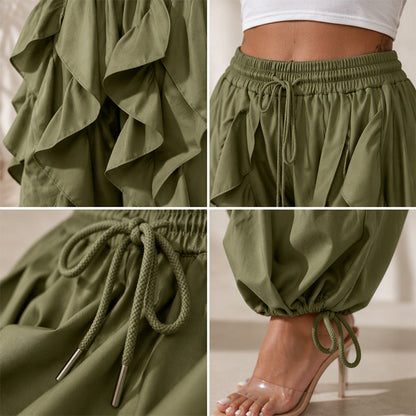 Elegant Cargo Jogger Pants