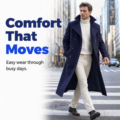 🧥 ✨ Men's Elegant Refined Warmth Overcoat