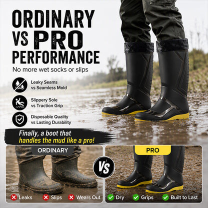 Men's High-Top Non-Slip Rain Boots