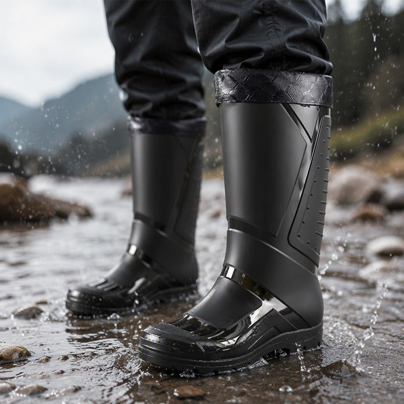 Men's High-Top Non-Slip Rain Boots