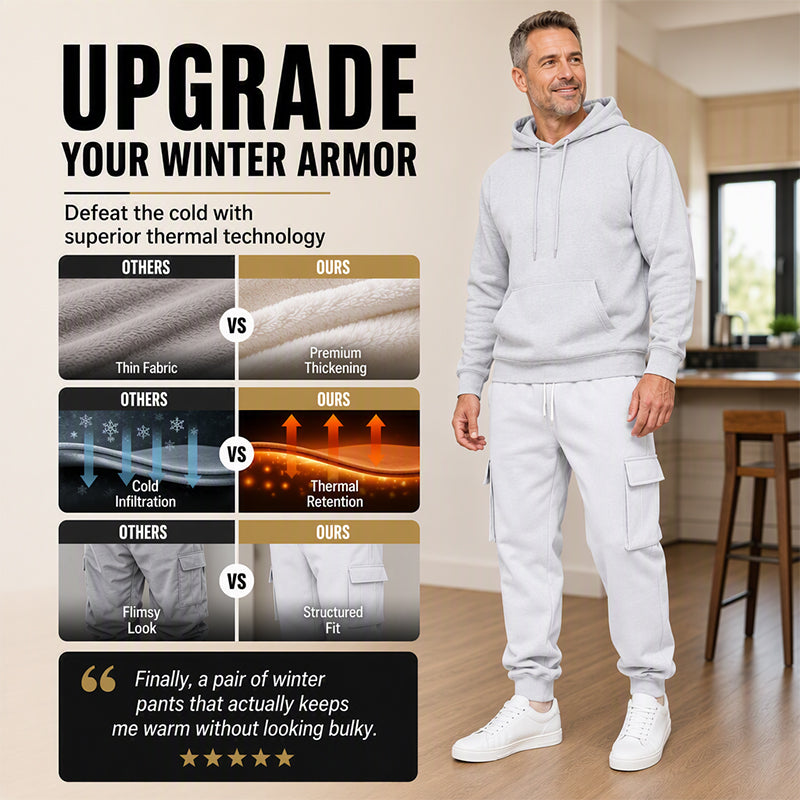 👖 LIMITED-TIME 50% OFF! ✨Men's Loose Cargo Joggers with Drawstring