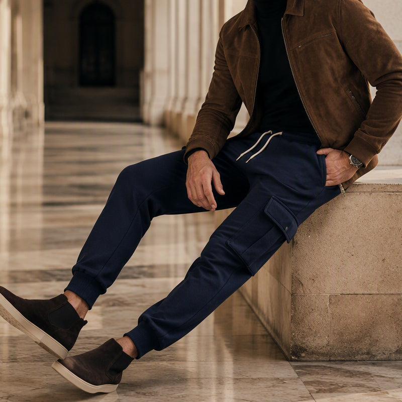 👖 LIMITED-TIME 50% OFF! ✨Men's Loose Cargo Joggers with Drawstring