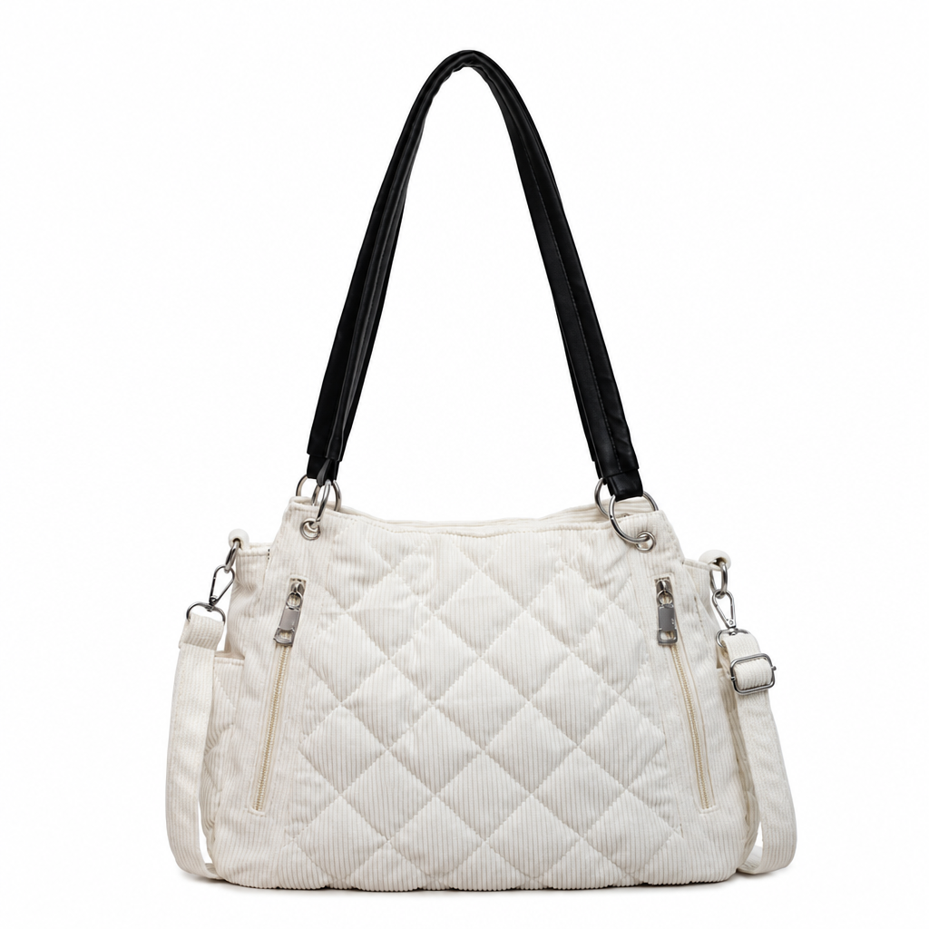 👜 More Space, Less Clutter | Women's Quilted 3-Way Shoulder Bag