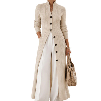 🧶 Long-Line Warmth, Flattering Texture | Women's Cable Knit Duster Cardigan ⚡ Free Shipping