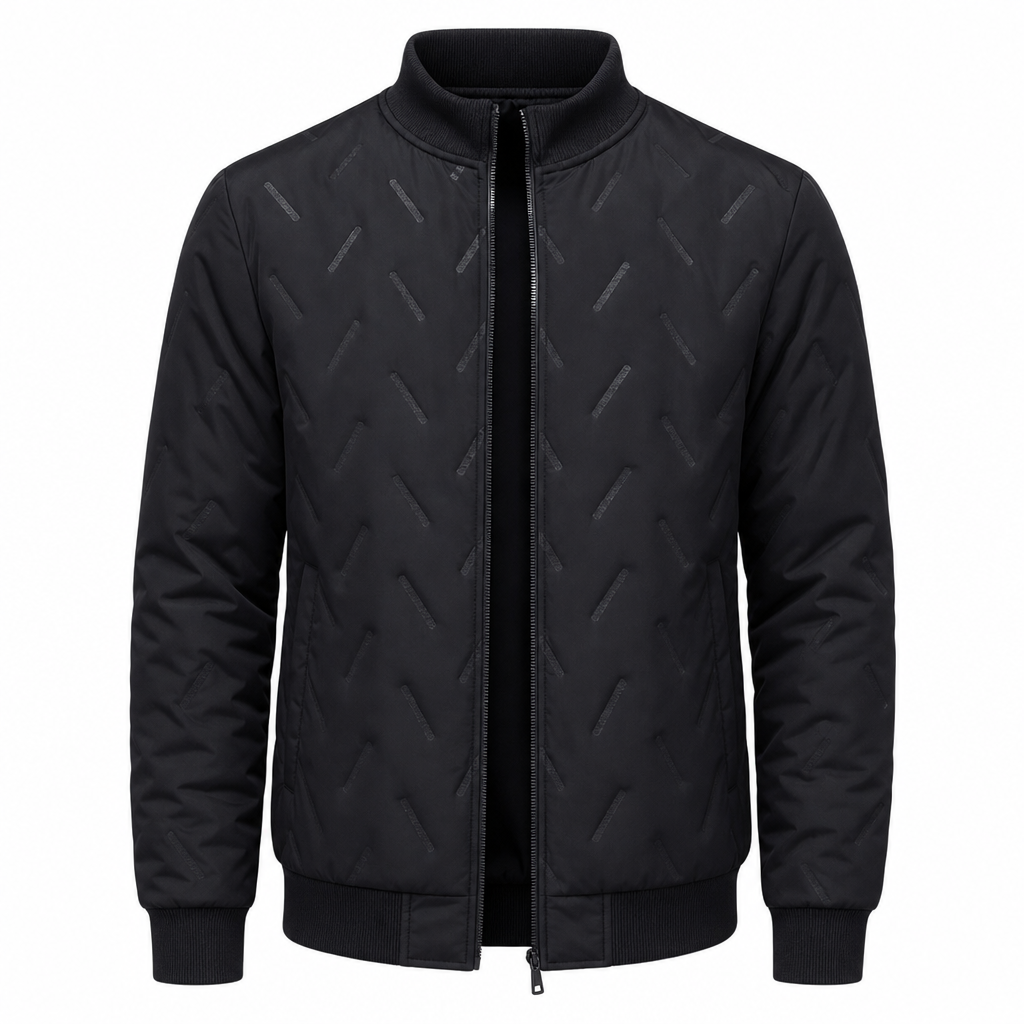 Men's Winter Fleece-Lined Padded Coat