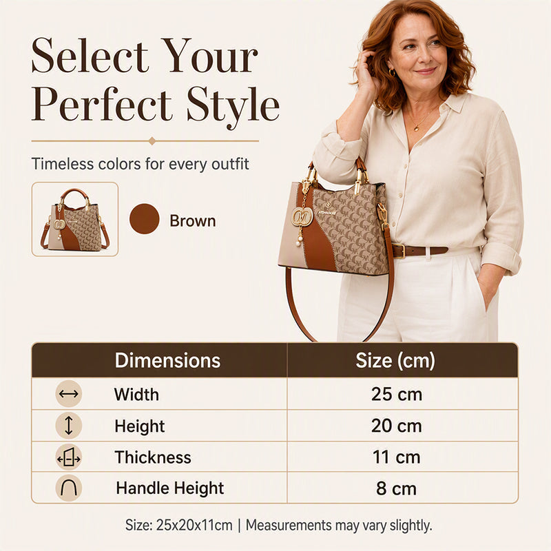 Stylish Printed Bucket Bag