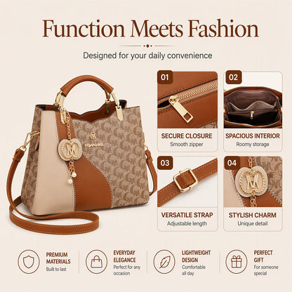 Stylish Printed Bucket Bag