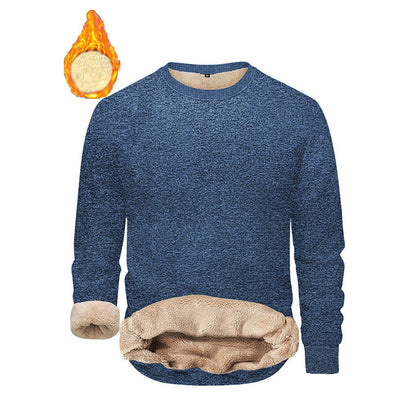 Men's Fleece Lined Crewneck Sweatshirt 