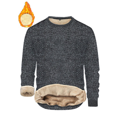 Men's Fleece Lined Crewneck Sweatshirt 