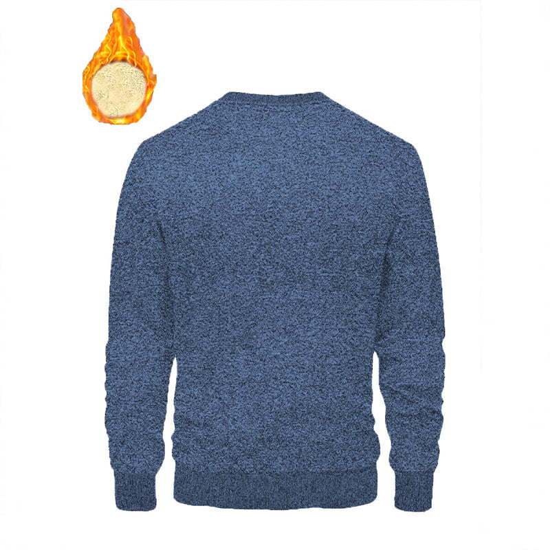 Men's Fleece Lined Crewneck Sweatshirt 