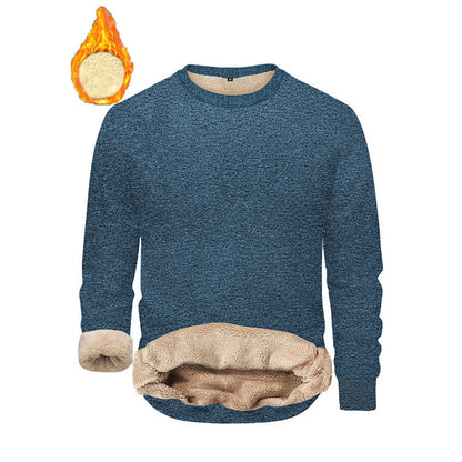 Men's Fleece Lined Crewneck Sweatshirt 