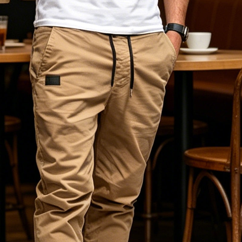 Men's Casual Drawstring Jogger Pants
