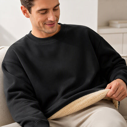Men's Fleece Lined Crewneck Sweatshirt