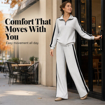 👗✨Women’s Casual Sweatshirt and Wide-Leg Pants✨𝘉𝘶𝘺 𝘢𝘯𝘺 2 𝘢𝘯𝘥 𝘨𝘦𝘵 𝘢𝘯 𝘦𝘹𝘵𝘳𝘢 8% 𝘥𝘪𝘴𝘤𝘰𝘶𝘯𝘵