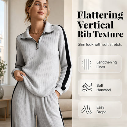 👗✨Women’s Casual Sweatshirt and Wide-Leg Pants✨𝘉𝘶𝘺 𝘢𝘯𝘺 2 𝘢𝘯𝘥 𝘨𝘦𝘵 𝘢𝘯 𝘦𝘹𝘵𝘳𝘢 8% 𝘥𝘪𝘴𝘤𝘰𝘶𝘯𝘵