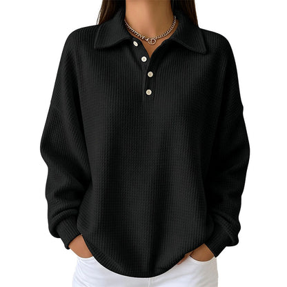 🍁Autumn Hot Sale 49% OFF🔥Women's Casual Waffle Knit Top