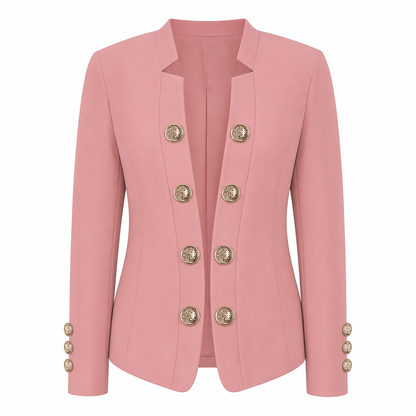 Women's Stand Collar Slim Fit Blazer