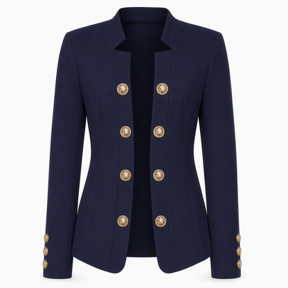 Women's Stand Collar Slim Fit Blazer