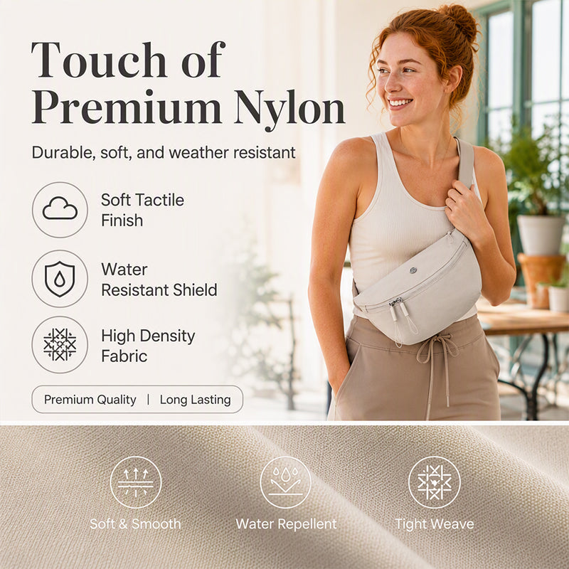 🌙 Minimalist Style, Everyday Ease | Half-Moon Crossbody Bag