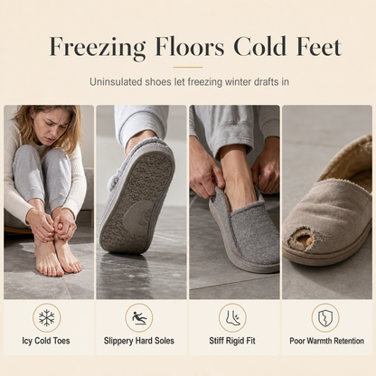 Women's Warm Plush Cotton Shoes