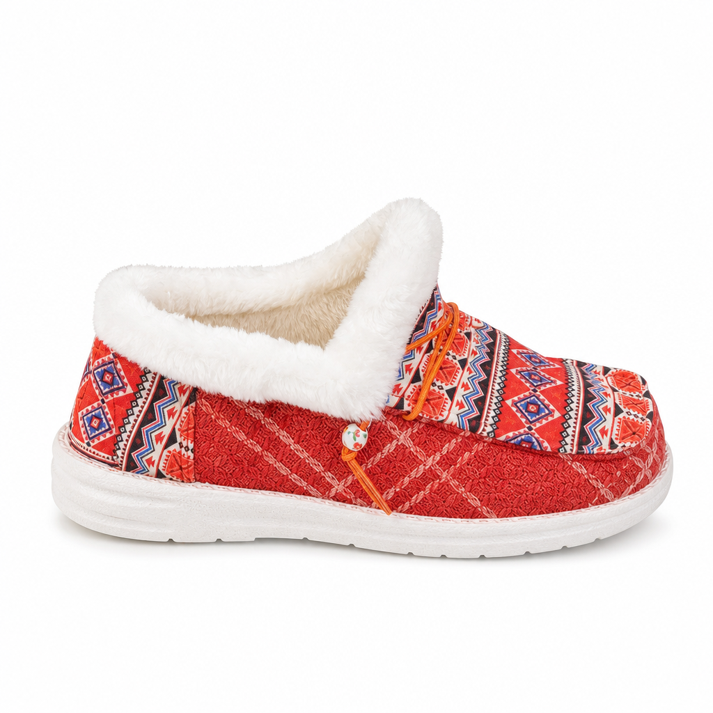 Women's Warm Plush Cotton Shoes