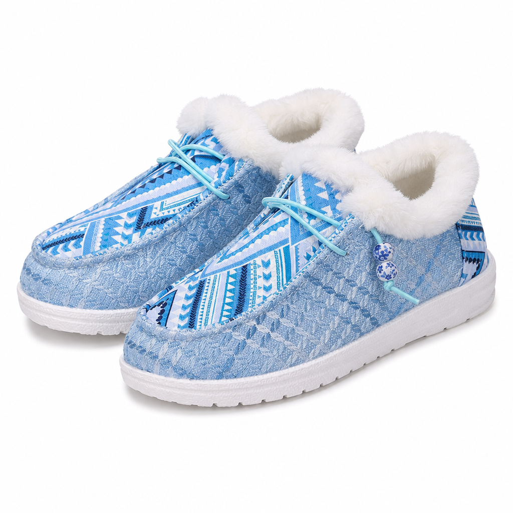 Women's Warm Plush Cotton Shoes