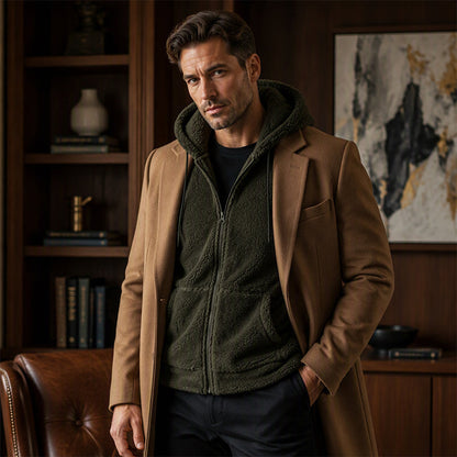 🧥 Cozy Warmth, Full Hooded Coverage | Men's Winter Jacket ⚡ Free Shipping