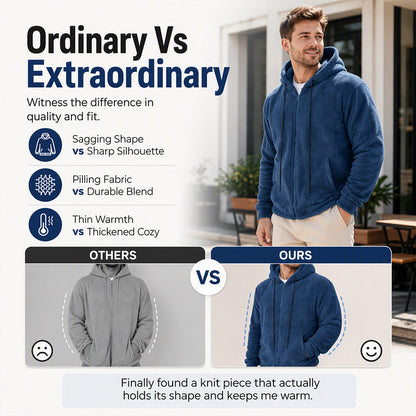 🧥 Cozy Warmth, Full Hooded Coverage | Men's Winter Jacket ⚡ Free Shipping