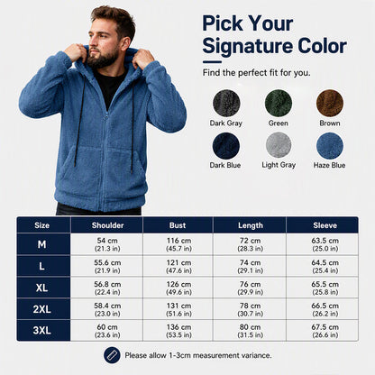🧥 Cozy Warmth, Full Hooded Coverage | Men's Winter Jacket ⚡ Free Shipping