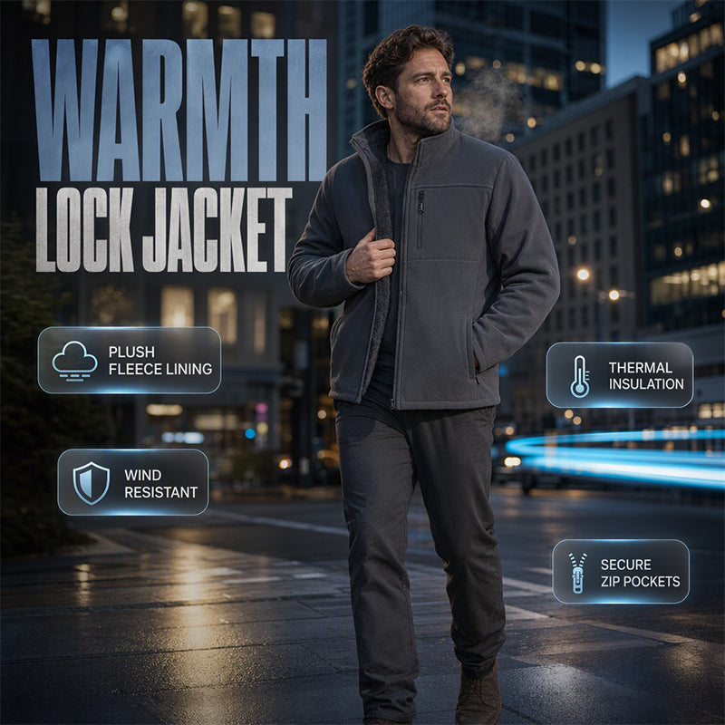 🧥 Heavyweight Warmth, Clean Stand-Collar Style | Unisex Full-Zip Jacket ⚡ Free Shipping