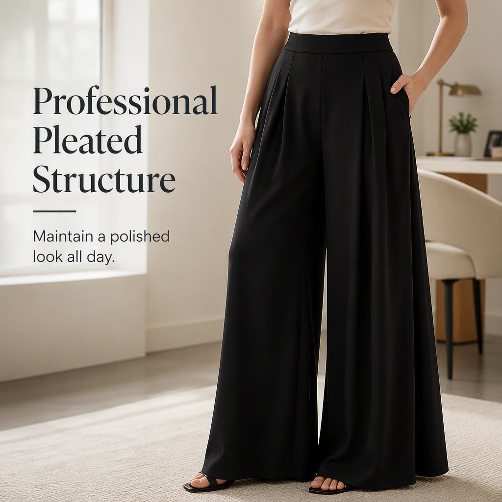 ✨👖Women’s Flowy High-Waist Wide-Leg Pants✨𝘉𝘶𝘺 𝘢𝘯𝘺 2 𝘢𝘯𝘥 𝘨𝘦𝘵 𝘢𝘯 𝘦𝘹𝘵𝘳𝘢 8% 𝘥𝘪𝘴𝘤𝘰𝘶𝘯𝘵
