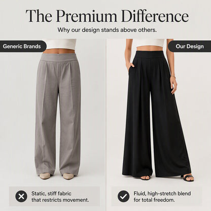 ✨👖Women’s Flowy High-Waist Wide-Leg Pants✨𝘉𝘶𝘺 𝘢𝘯𝘺 2 𝘢𝘯𝘥 𝘨𝘦𝘵 𝘢𝘯 𝘦𝘹𝘵𝘳𝘢 8% 𝘥𝘪𝘴𝘤𝘰𝘶𝘯𝘵