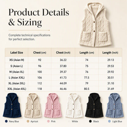 Women’s Cozy Warmth Hooded Vest