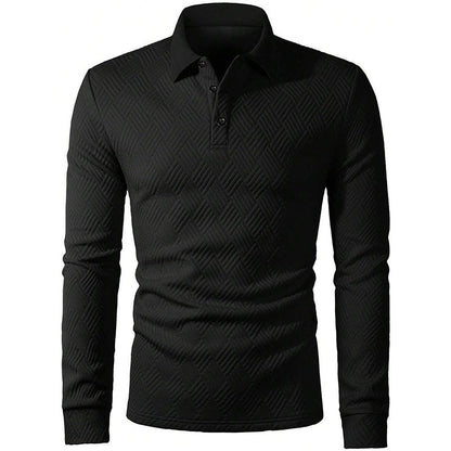 ⏳ Limited Time 50% Off! 💥Men's Textured Long Sleeve Lightweight Sweatshirt